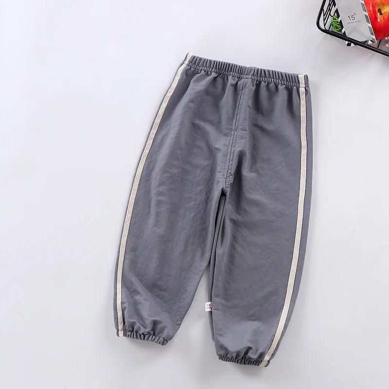 Детские спортивные штаны для девочек маленьких хлопковые шаровары мальчиков