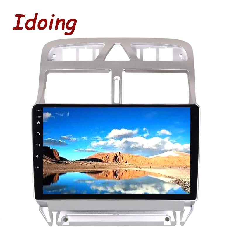 Idoing Автомобильный мультимедийный плеер экран 9 дюймов Android 307 307CC 307SW 2002 2013 4 Гб + 64