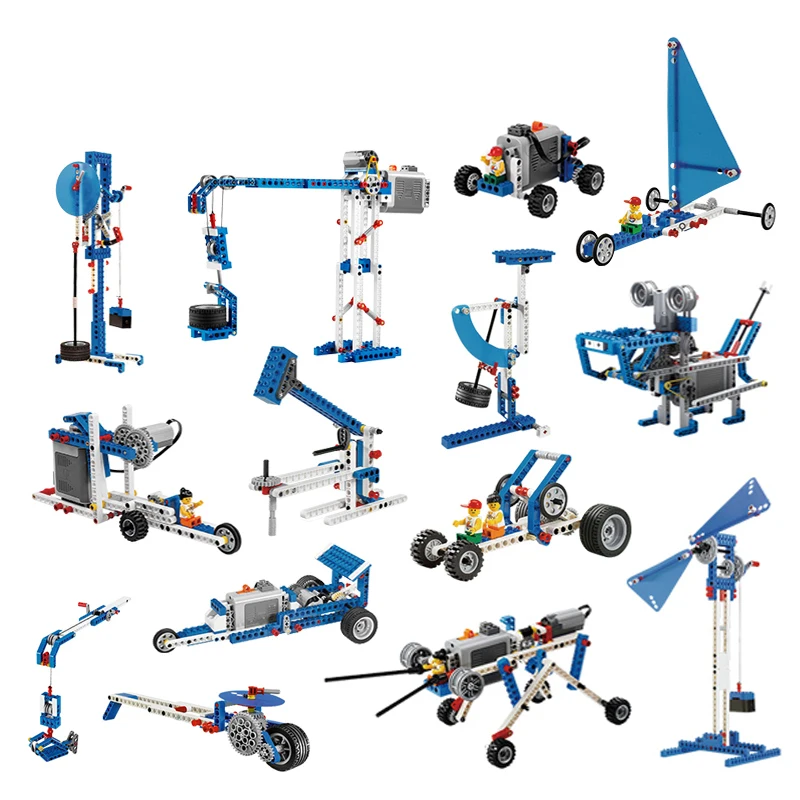 DIY детали RC 9686 Lepinblocks lepining MOC креативный технический робот Playmobil строительные