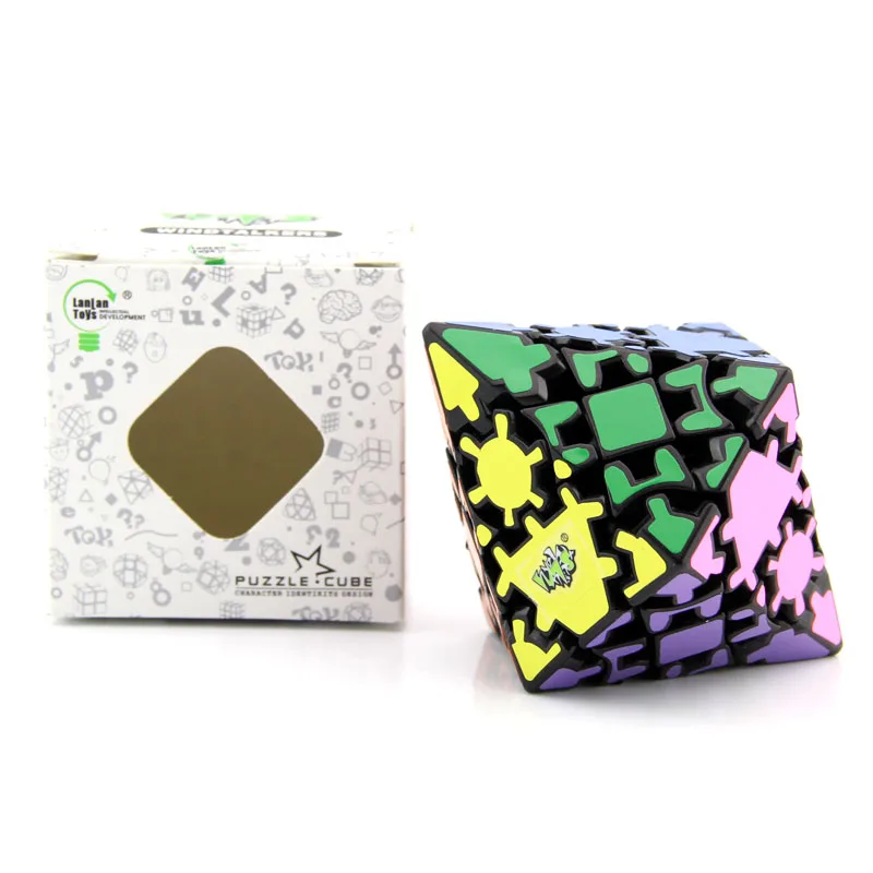 Оригинальный высококачественный ромбовидный магический куб LanLan Dodecahedron Cone Rhombic