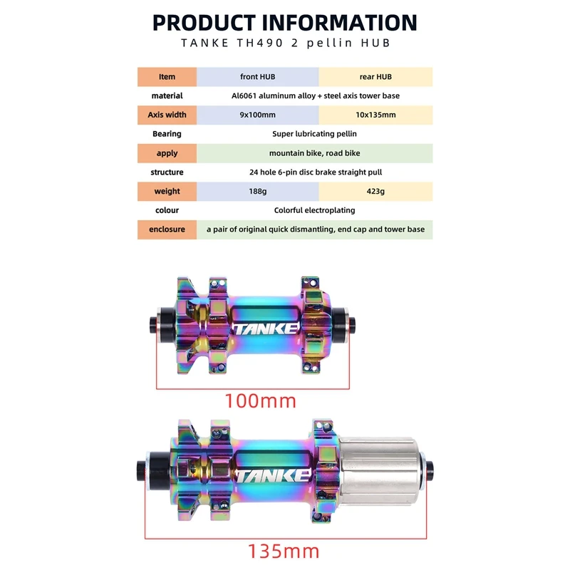 

TANKE MTB 24 , 100 135