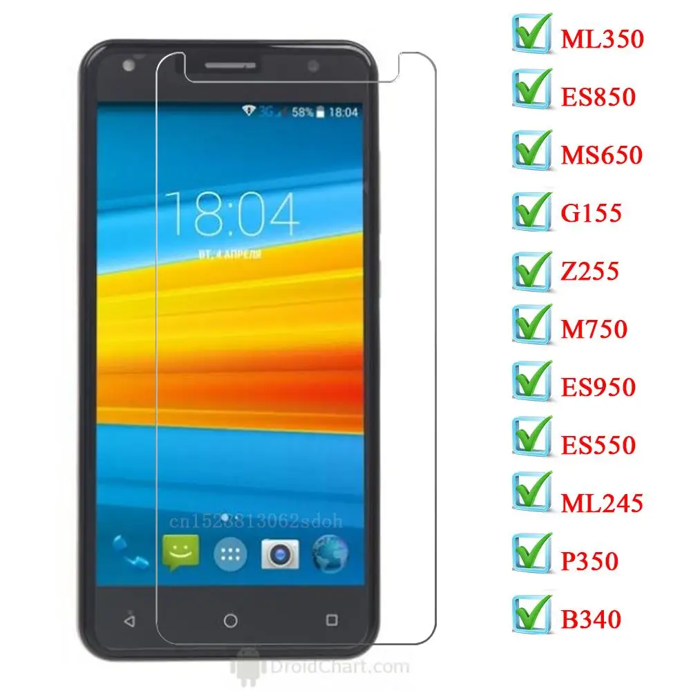 2.5D 0 26 мм ультра закаленное стекло для DEXP B340 G255 GL355 G355 B255 B260 защитное экрана