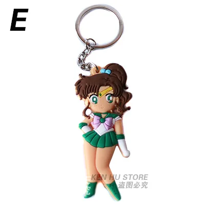 Сейлор Мун аниме Мультяшные брелки экшн игрушки фигурки брелок подвеска