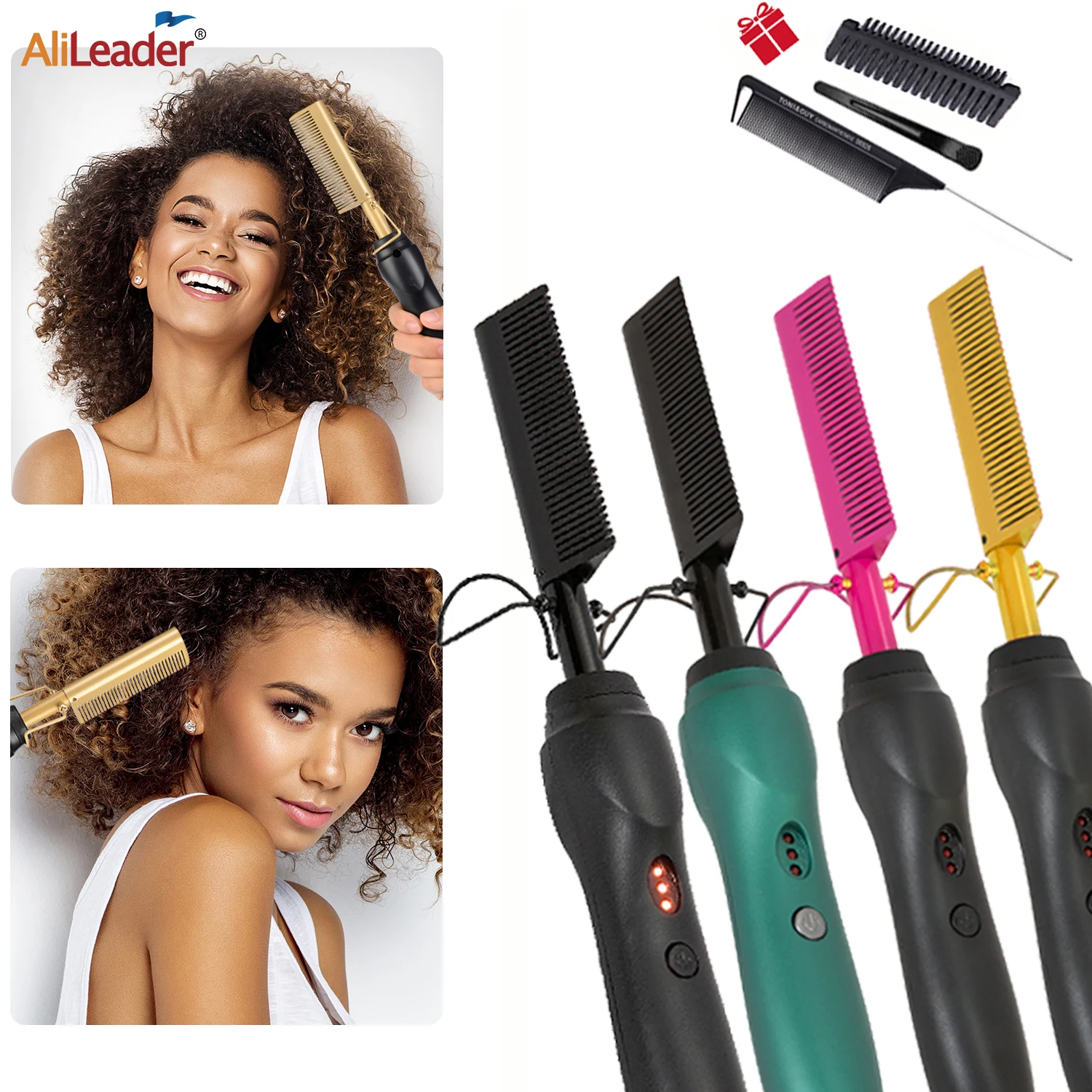 

Утюжок для выпрямления волос, плойка с подогревом, для влажной и сухой завивки волос