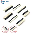 10 шт. 0,5 мм1 мм Шаг под раскладушку сокет FPC FFC плоский кабель СОЕДИНИТЕЛЬ 4P 5P 6P 8P 10P 12P 14P 16P 20P 22P 24P 30P 34P