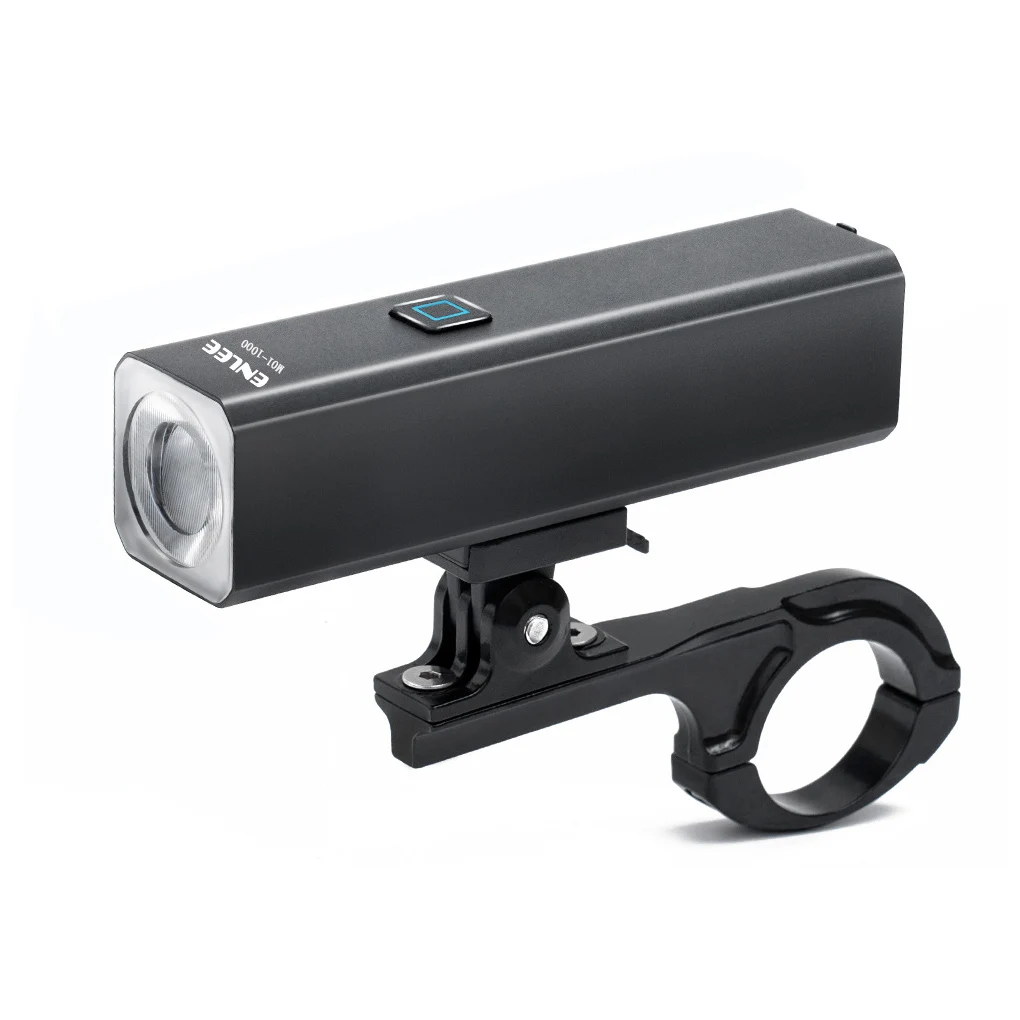 

USB Rechargeable Bicycle Handlebar LED Headlight Handle Bar Safety Lamp Mountain Road Bike Night 1000LM Outdoor Cycling