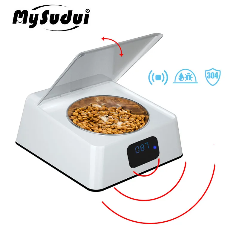 Умная автоматическая кормушка для домашних животных с автоматической