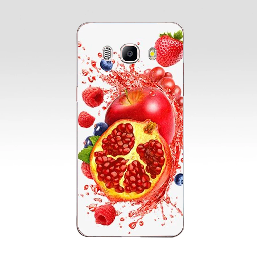 Летний Мягкий силиконовый чехол из ТПУ для Samsung j3 j5 j7 2016 2017 j330 j2 j6 Plus 2018 004FG фрукты