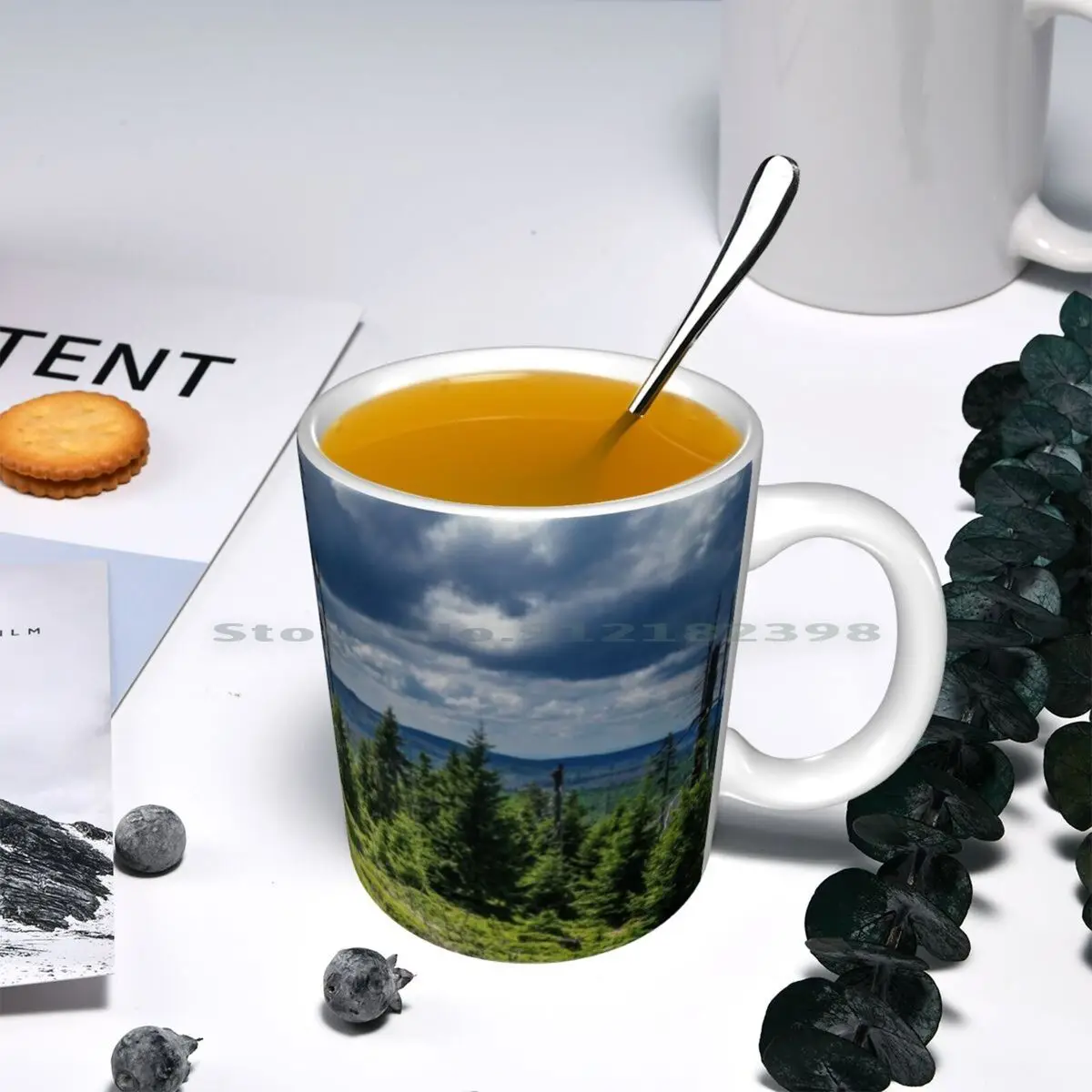 S tea m Локомотив-Harz с узким железом (Германия) Керамические Кружки Кофейные чашки