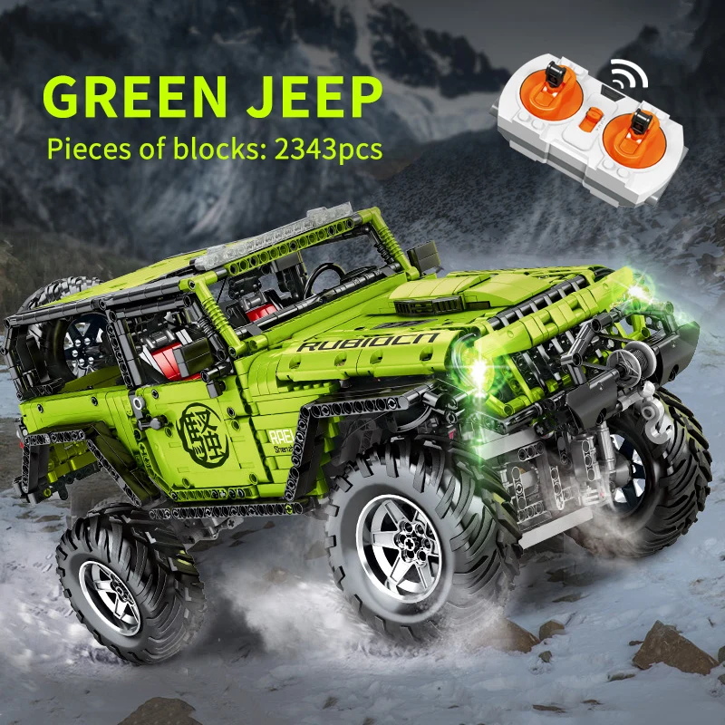 Пресс форма для KING Дистанционное Управление зеленый внедорожник автомобиль