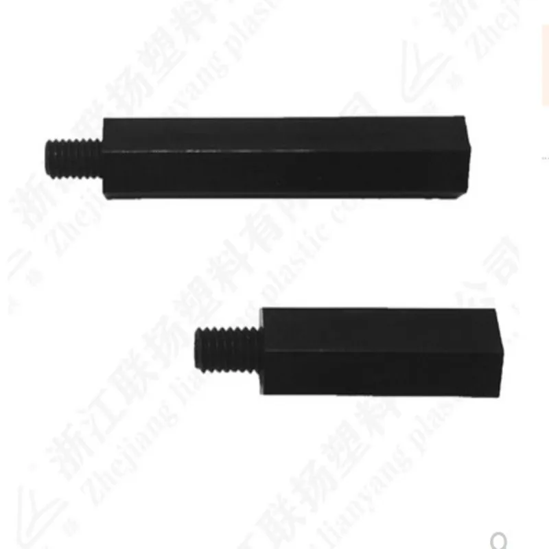 50PCS 20PCS M2 M2.5 M3 M4+6 Black Nylon Standoff Spacer Male to Female image 2