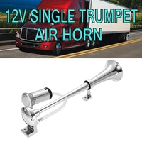 automobile single pipe air horn horn 150db 12v super loud air horn compressor single horn for truck train boat