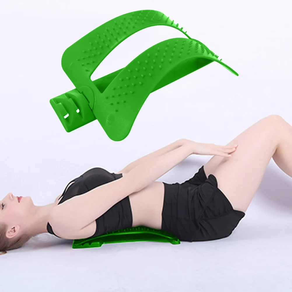 

Back Massager Stretcher Equipment Magic Stretch Fitness Lumbar Massager Posture Corrector Pain Relief