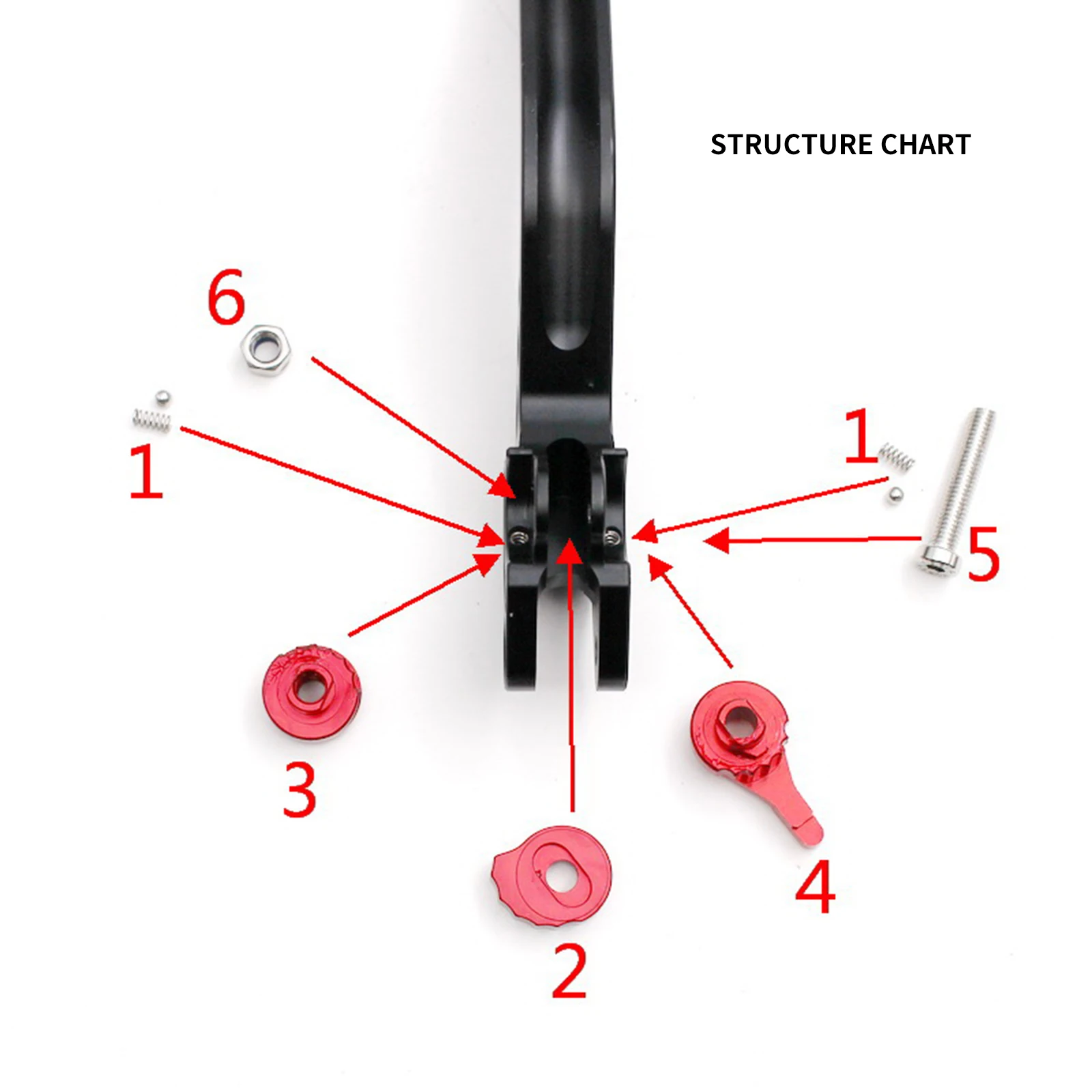 

TiOODRE Clutch Hand Lever Handlebar Brake Master 1 Pair Aluminum Alloy Durable for Motorbike For Suzuki GSXR K5/6/7/8 Motorcycle