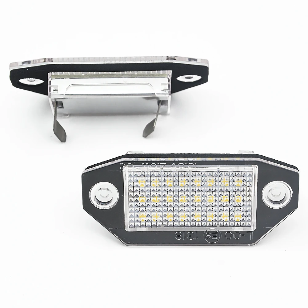 Заводские продажи 2 шт 24SMD без ошибок светодиодный светильник номерного знака для