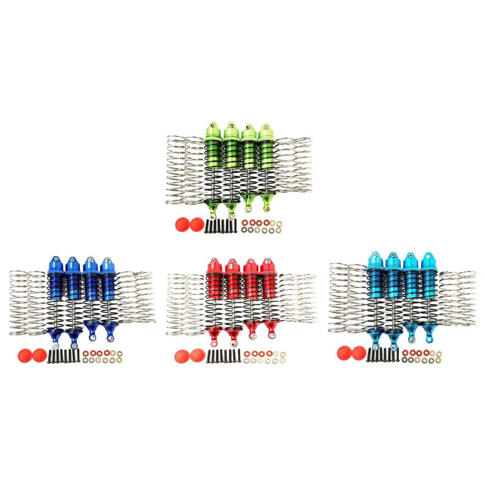 

Обновленный амортизатор автомобиля на радиоуправлении масштаб 1/10, модифицированный полностью металлический автомобиль, хобби для Arrma