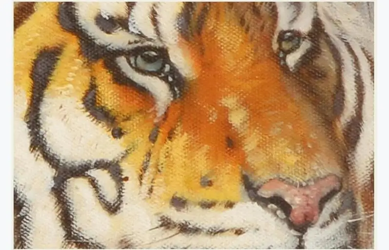 3D настенные фрески дизайн масляная печать тигры детские обои Современная