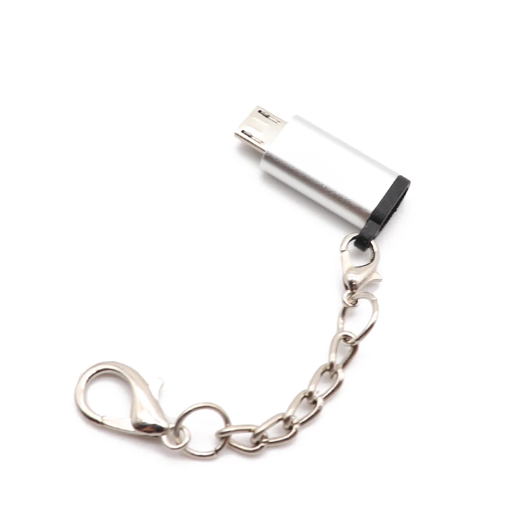 Кабельный адаптер TingDong зарядный преобразователь с Type C на Micro USB OTG переходник мама