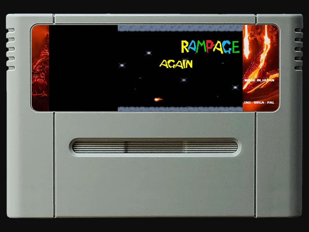 

16Bit Games ** RAMPAGE AGAIN ( PAL EUR Version!! )