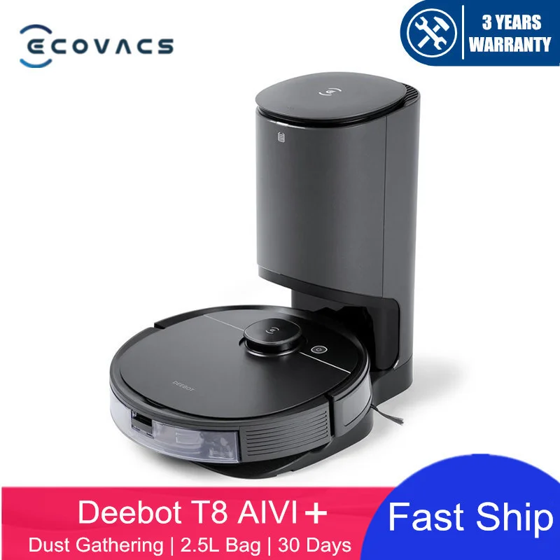 

Робот-пылесос ECOVACS DEEBOT T8 AIVI /T8 AIVI Plus