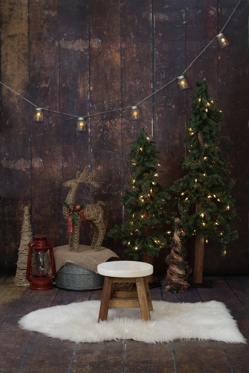 

Рождественские фоны рождественвечерние фон для фотосъемки дерево Лось Олень деревенский теплый мир деревянный дом огни фотостудия олень