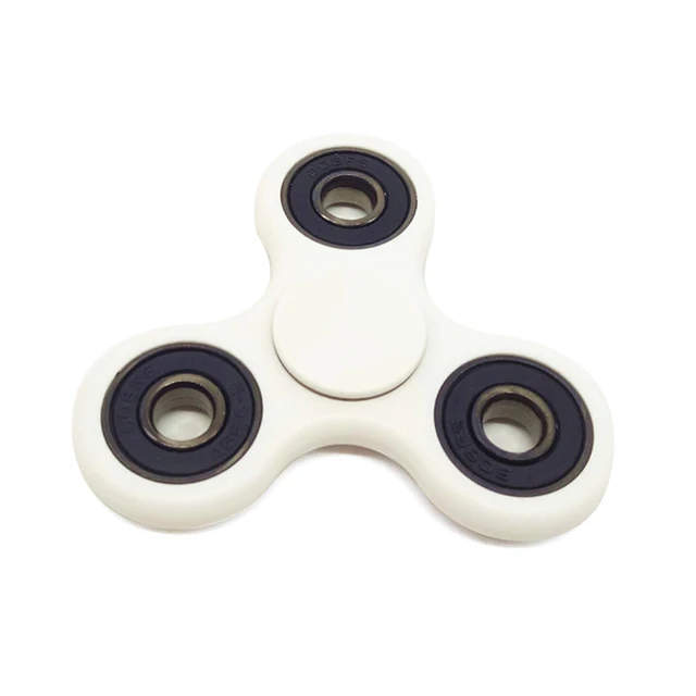 Три-Спиннер фиджет игрушка пластиковая EDC ручной Спиннер для аутизма и СДВГ дети