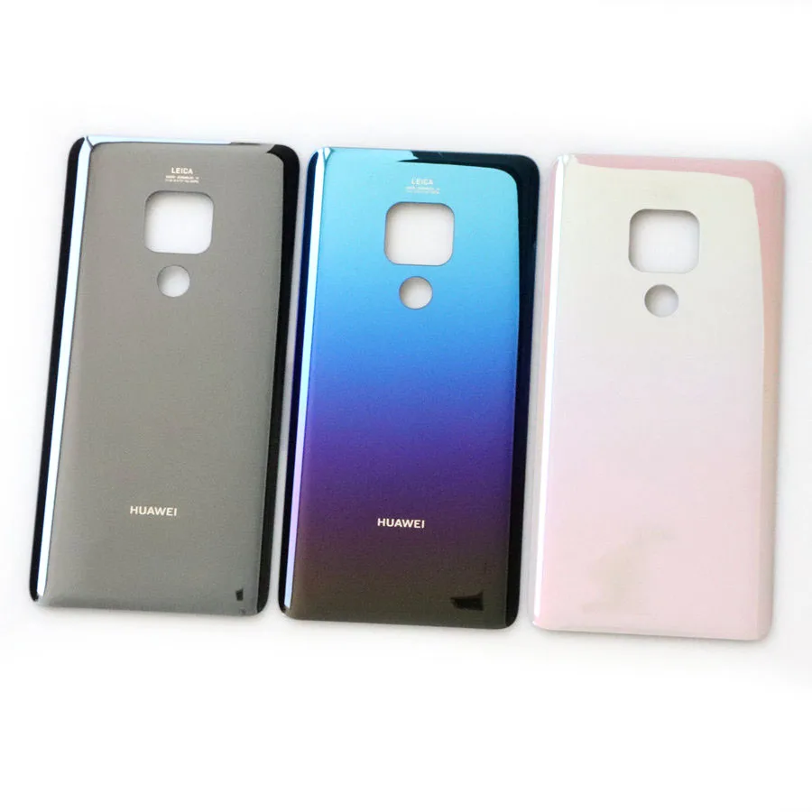 Для huawei mate 20 Pro крышка для батареи Задняя стеклянная панель Задняя Дверь Корпус чехол для huawei mate 20 Lite Крышка для батареи mate 20 окно