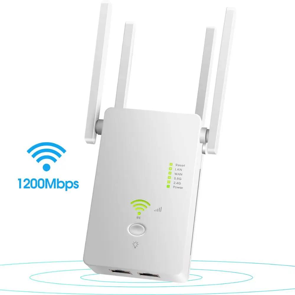 Мини-маршрутизатор Wi-Fi 1200 Мбит/с 2 4 ГГц и 5 8 | Мобильные телефоны аксессуары