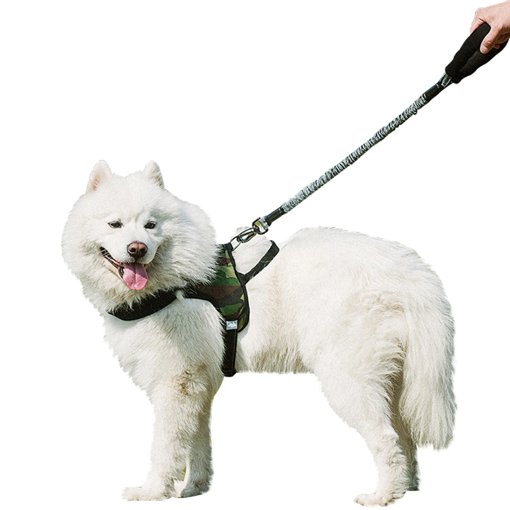 

High Quality Pet Supplies Dog Multi-function Elastic Traction Rope Dogleash Car Seat Belt Cushioning Retractable Reflectivenylon