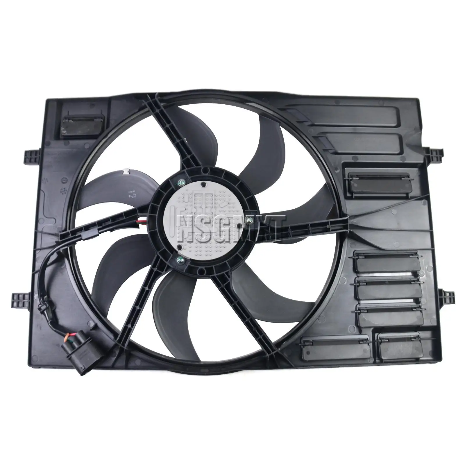 Ассемблея вентилятора охлаждения радиатора AP01 для Volkswagen Golf GTI Audi A3 2.0L 4-дверный l4 GAS 5Q0121205AD 5Q0959455J on.