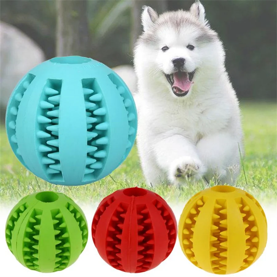 

Pet Dog Cat Rubber toys Watermelon Tooth Ball for Puppy Funny Dog Toys for Pet Puppies Large Dogs Tooth Cleaning Snack Ball Toy
