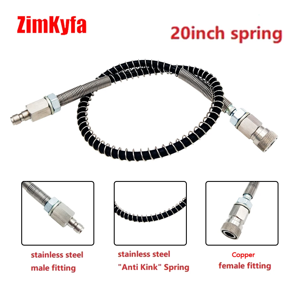 

Пейнтбол PCP HPA зарядный шланг наполнения Line-300bar/4500psi 20 дюймов