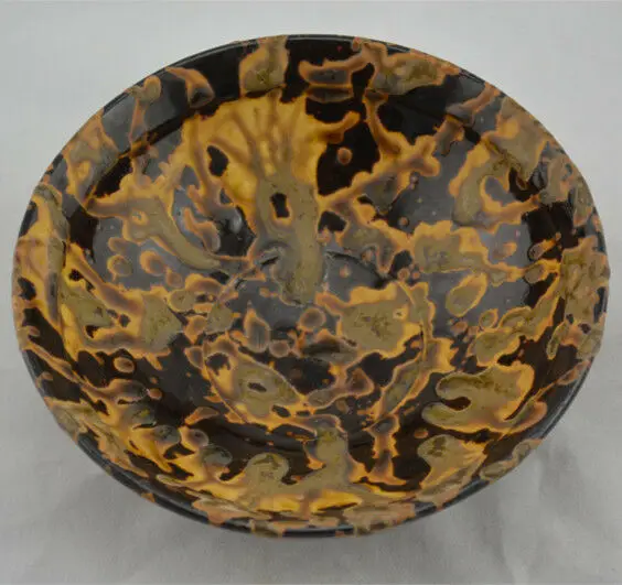 

CHINESE OLD JIZHOU KILN TIGER SKIN GLAZE PORCELAIN BOWL