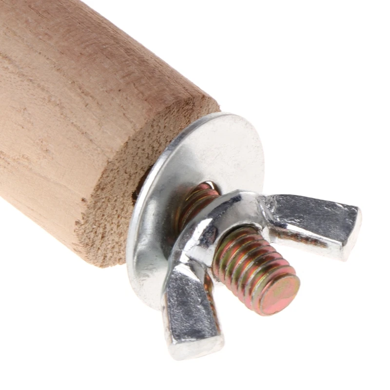 Попугай окунь 4 слоя этапы игрушки натуральное дерево вращающаяся лестница птица