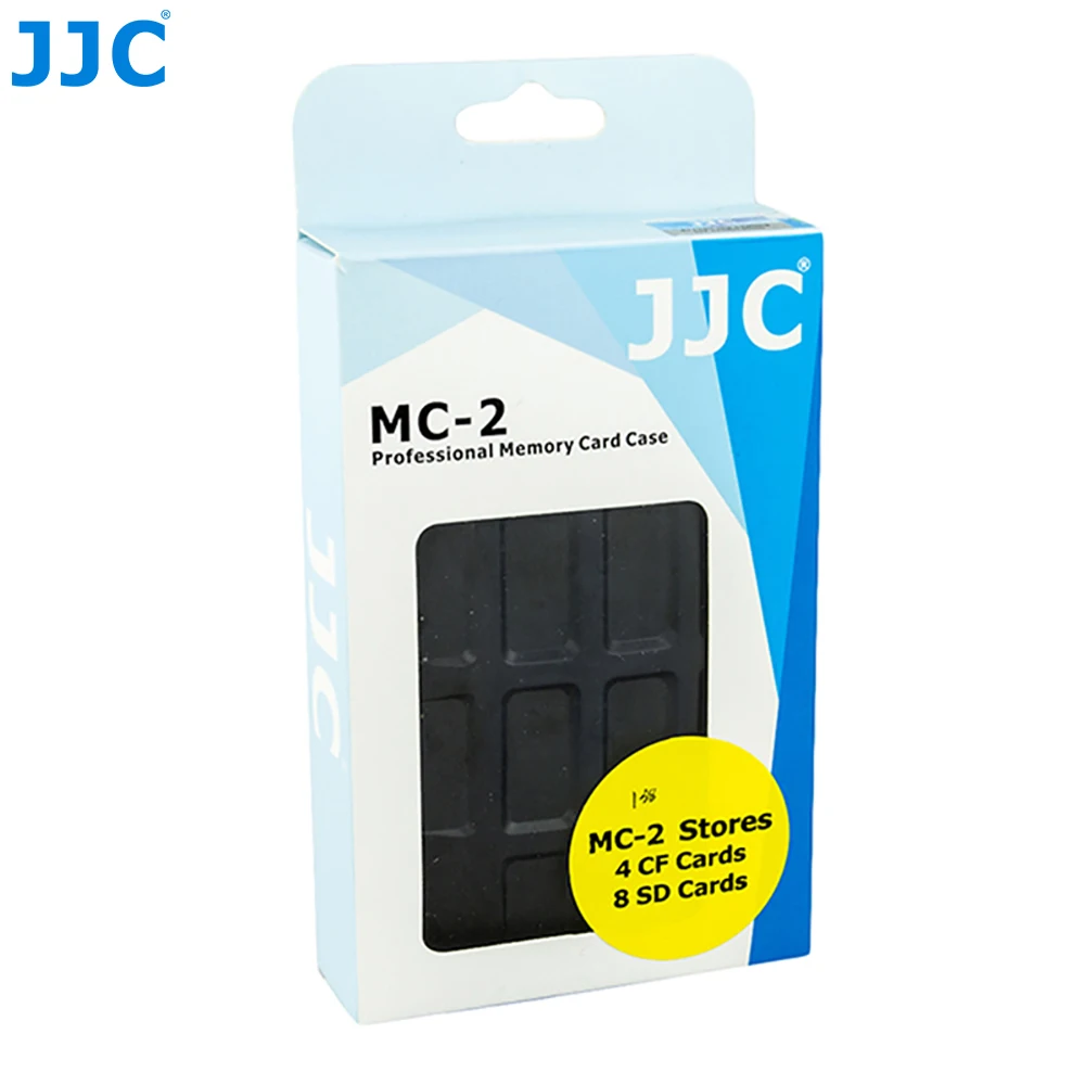 JJC Waterproof Memory Card Case Holder Storage Organizer for 4 CF 8 SD SDHC SDXC Cards Box Canon Nikon Sony Fuji DSLR Camera | Компьютеры