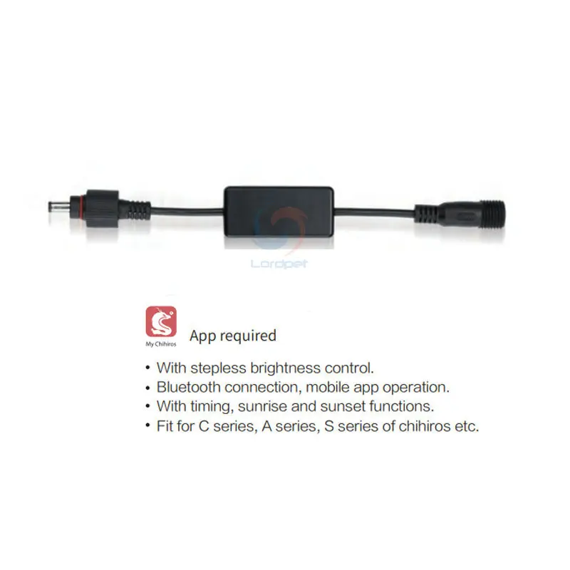 

Chihiros Commander 1 Aquarium App Controller Box for Aquarium LED Lights Single Channel Bluetooth Simulate Sunrise and Sunset