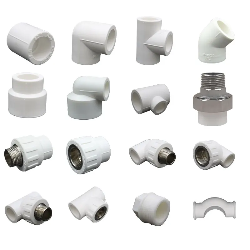 3/4'' BSPT Male Female Thread 32mm PP-R Plastic Water Connector Tee Pipe Fitting Hot Melt Installation Heat System | Обустройство