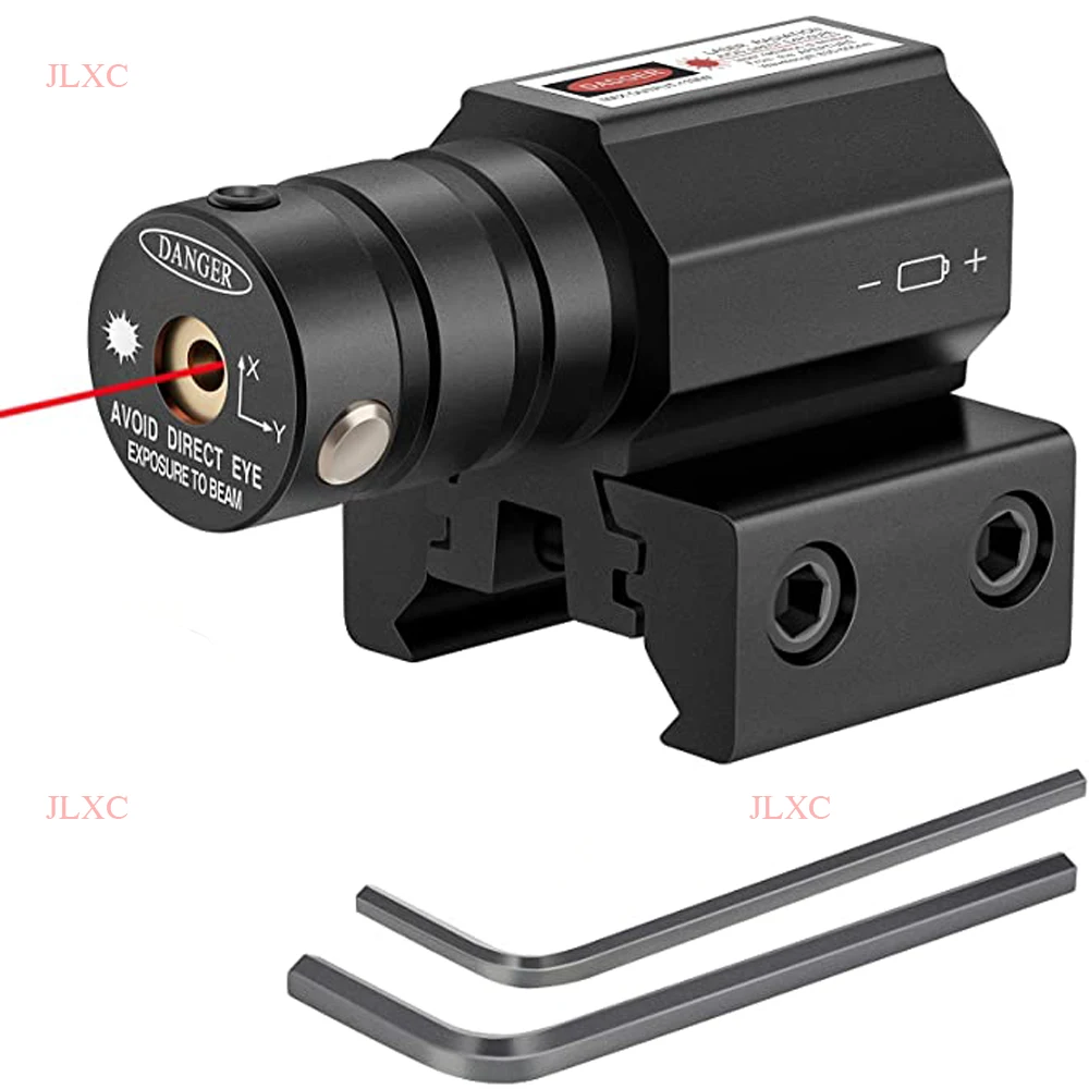 Компактный Тактический Красный точечный лазерный прицел 20 мм рельсовое