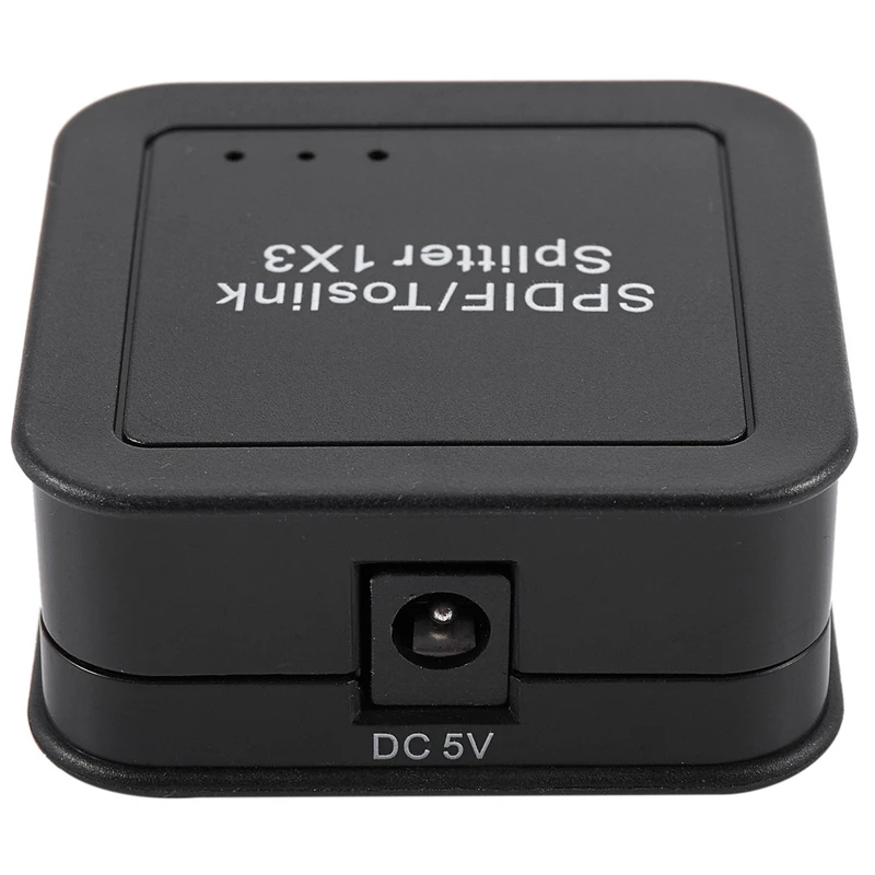 1x3 Цифровой оптический распределитель Spdif Toslink o переключатель с дистанционным