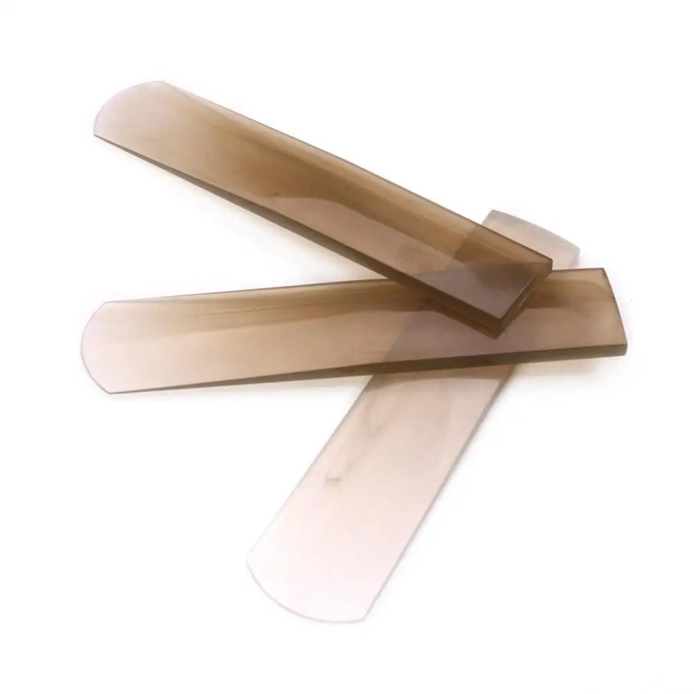 Профессиональные прозрачные коричневые смоляные трости для альт-саксофона