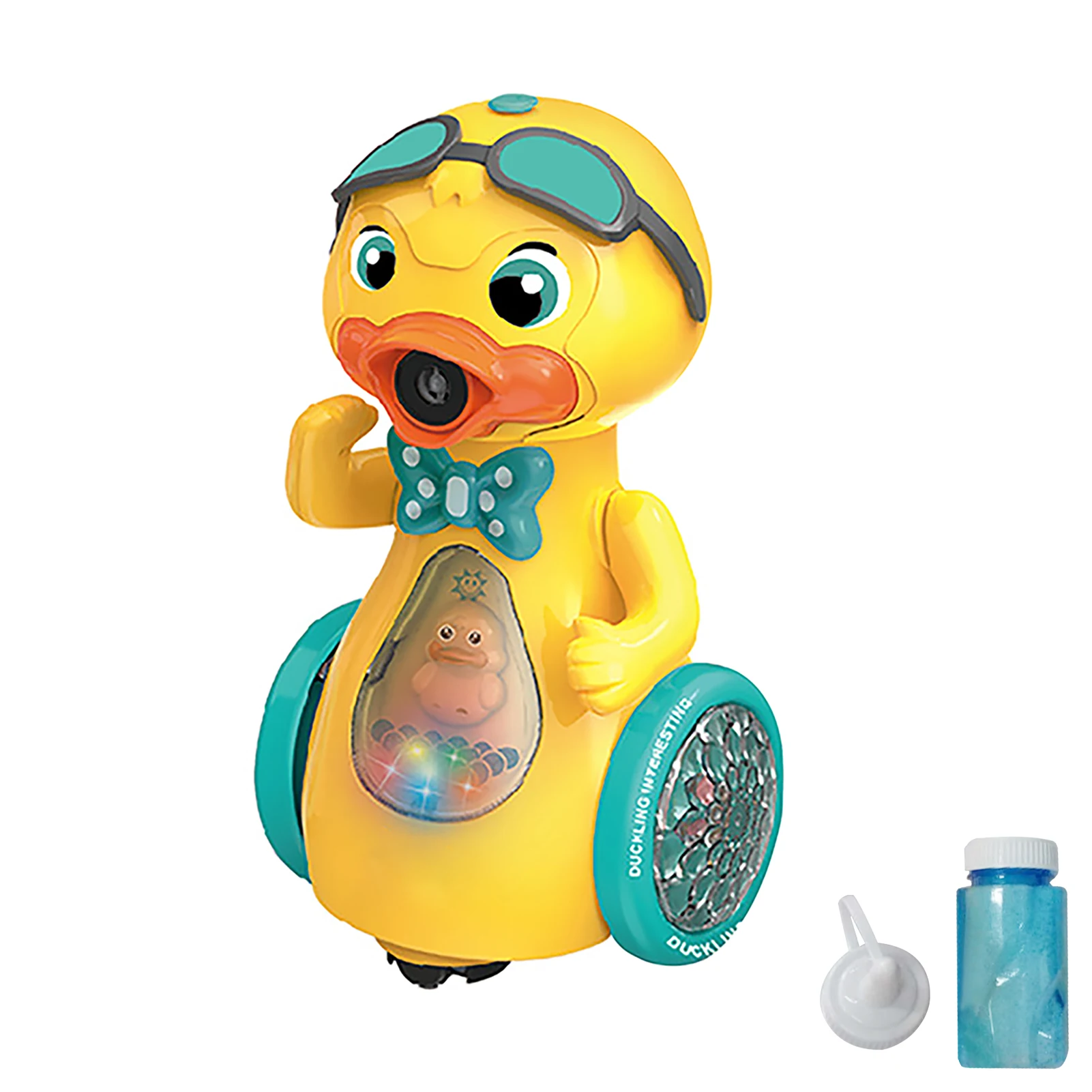 

Игрушка-пузырь, Электрический подарок, летняя Дошкольная Автоматическая Детская уличная мультяшная игрушка с подсветкой и звуком, пластик...