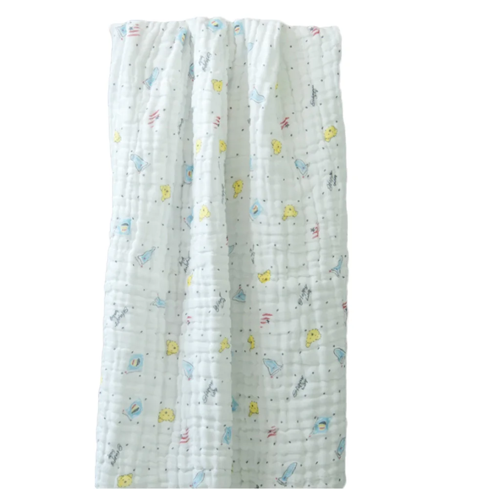 New Muslin Swaddle Baby Blankets Wrap 6 Layer Bath Towel Bedding | Мать и ребенок
