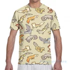Мужская и женская футболка с принтом chub gecko babies, модная футболка для мальчиков и девочек, футболки с коротким рукавом