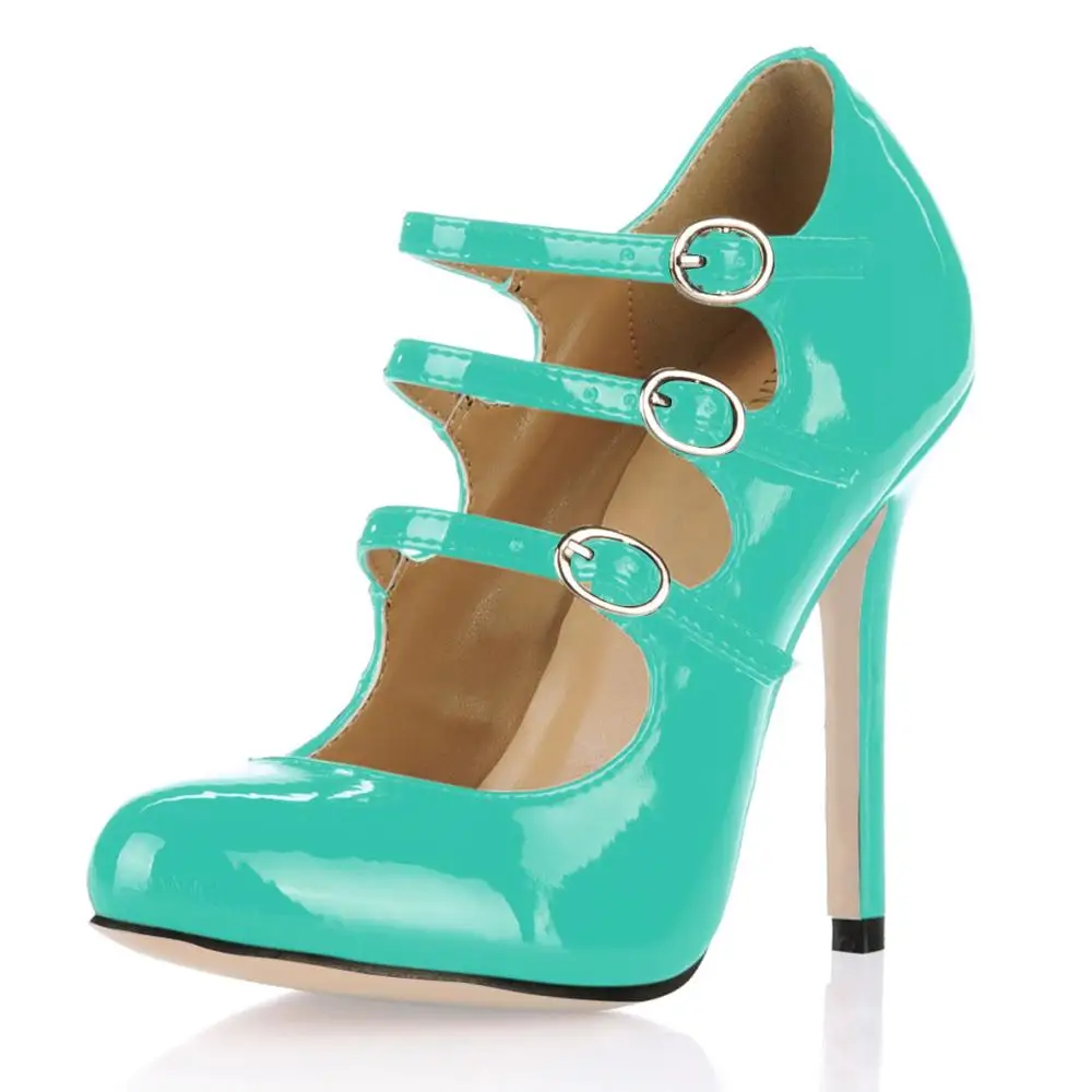 

SDTRFT/туфли на шпильке; zapatos; сезон весна-осень; женские туфли с острым носком на тонком каблуке 12 см; женские туфли-лодочки с пряжкой; sapato feminino; ...