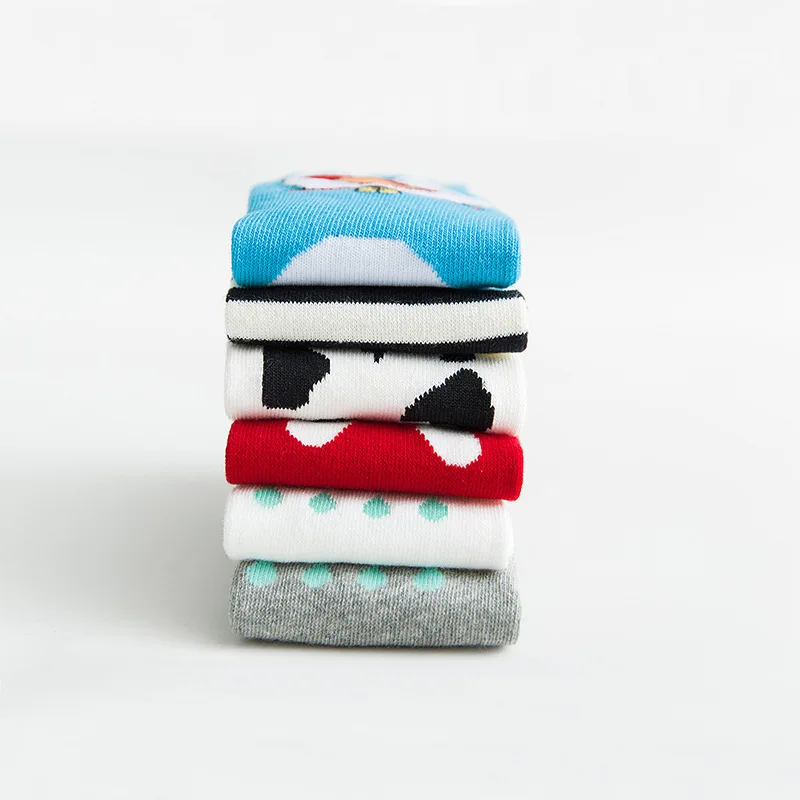 Гольфы с принтом животных для маленьких девочек Нескользящие гетры мультяшным