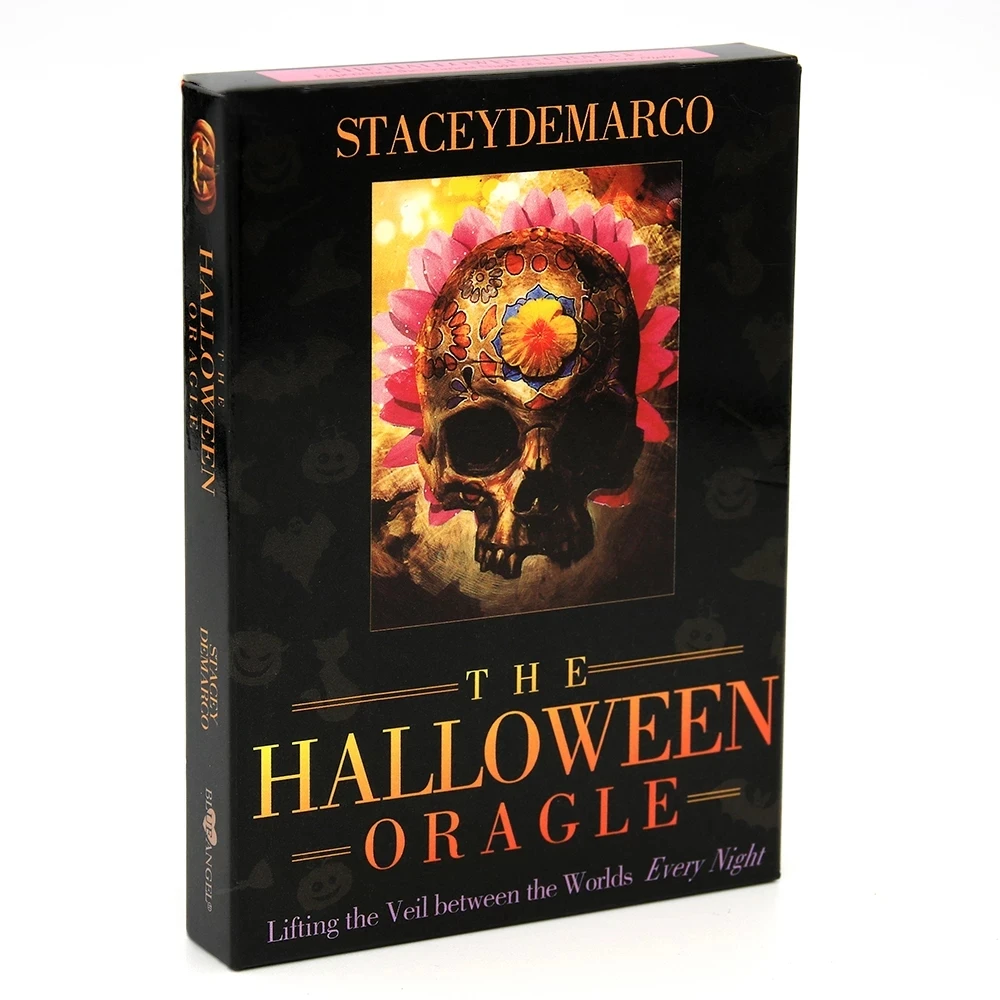 

The Хэллоуин, Оракл, поднимает вуаль между мирами, каждую ночь, карты, гадания Стейси ДеМарко, волшебная и страшная колода, подарок