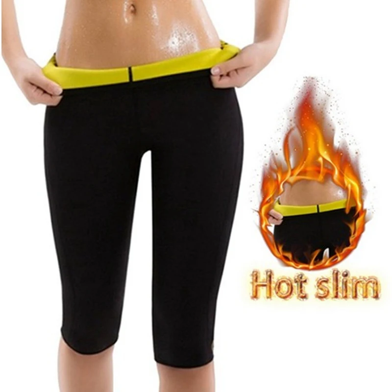 

Women's Sauna Slimming Pants Body Shaper for Weight Loss Fat Burning Sweat Neoprene Capris Leggings T-Shirt Long/Short Sleeve
