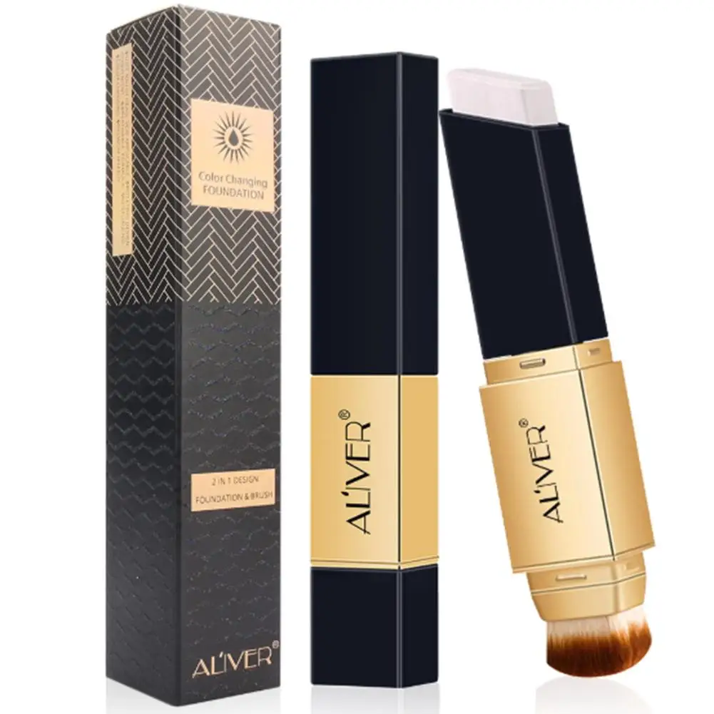 1 шт. консилер палочка с двойной головкой хайлайтер тени ручка основа для макияжа