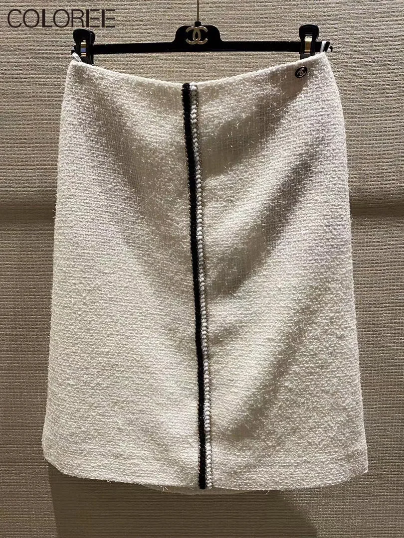 

Runway Designers Wool Coat Women 2021 Autumn Winter Elegant Double-breasted Slim Woman Jacket Tweed abrigo mujer