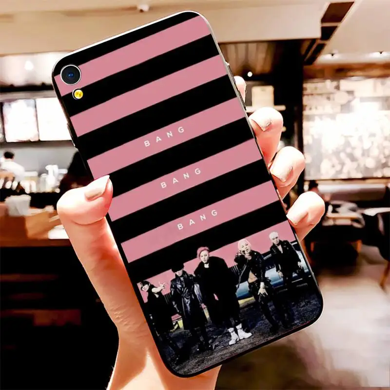 CUTEWANAN KPOP BIGBANG черный ТПУ мягкий резиновый чехол для телефона Vivo Y91c Y17 Y51 Y67 Y55 Y93 Y81S Y19